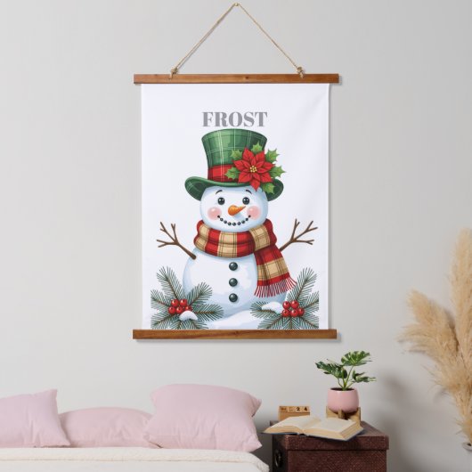 FROST WANDTEPPICH MIT HOLZRAHMEN (Schlafzimmer)