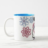 Frost wedding love zweifarbige tasse (Links)