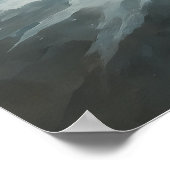 Frost White Tiger – Emperor of the Frozen Realm – Poster (Ecke)