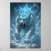 Frost White Tiger – Emperor of the Frozen Realm – Poster (Vorne)