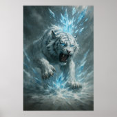 Frost White Tiger – Emperor of the Frozen Realm – Poster (Vorne)
