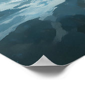 Frost White Tiger – Emperor of the Frozen Realm – Poster (Ecke)