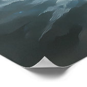 Frost White Tiger – Emperor of the Frozen Realm – Poster (Ecke)