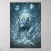 Frost White Tiger – Emperor of the Frozen Realm – Poster (Vorne)