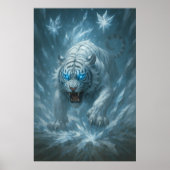 Frost White Tiger – Emperor of the Frozen Realm – Poster (Vorne)