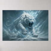 Frost White Tiger – Emperor of the Frozen Realm – Poster (Vorne)