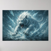Frost White Tiger – Emperor of the Frozen Realm – Poster (Vorne)