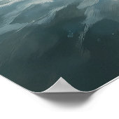 Frost White Tiger – Emperor of the Frozen Realm – Poster (Ecke)