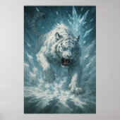 Frost White Tiger – Emperor of the Frozen Realm – Poster (Vorne)