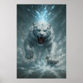 Frost White Tiger – Emperor of the Frozen Realm – Poster (Vorne)
