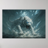 Frost White Tiger – Emperor of the Frozen Realm – Poster (Vorne)