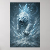 Frost White Tiger – Emperor of the Frozen Realm – Poster (Vorne)