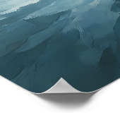 Frost White Tiger – Emperor of the Frozen Realm – Poster (Ecke)