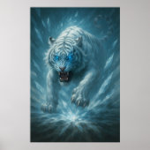 Frost White Tiger – Emperor of the Frozen Realm – Poster (Vorne)