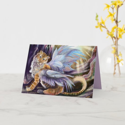 Frost Wing Tiger Karte (Gelbe Blume)