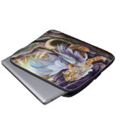Frost Wing Tiger Laptopschutzhülle (Vorne Knopf)