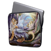 Frost Wing Tiger Laptopschutzhülle (Vorderseite Links)