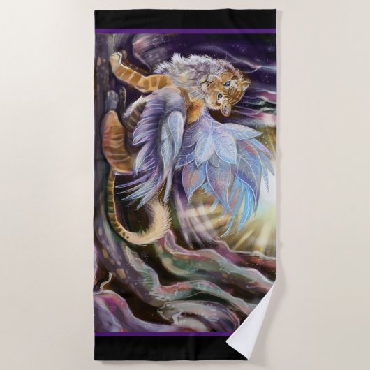 Frost Wing Tiger Strandtuch (Vorderseite)