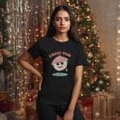 Frost-yum - Funny Christmas Cookie Pun Tri-Blend Shirt