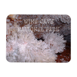 Frostarbeiten und Popcorn-Formationen, Windhöhle,  Magnet