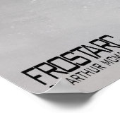 FROSTARC Buchplakat Poster (Ecke)