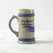 Frostbeards kaltes Gebräu Stein Bierglas (Links)