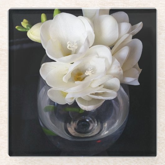 Frostbecher Glasuntersetzer (Vorderseite)