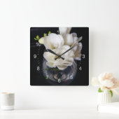 Frostbecher Quadratische Wanduhr (Zuhause)