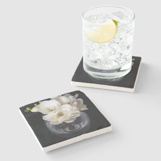 Frostbecher Steinuntersetzer (Seitenansicht)