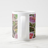 Frostbedeckte Blätter, Kanada Jumbo-Tasse (Rückseite)