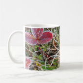 Frostbedeckte Blätter, Kanada Kaffeetasse (Links)
