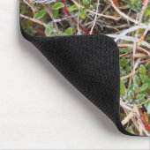Frostbedeckte Blätter, Kanada Mousepad (Ecke)