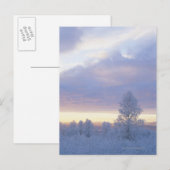 Frostbewald Postkarte (Vorne/Hinten)