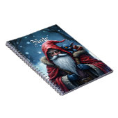 Frostbite Santa & His Mischief Elf. Notizblock (Rechte Seite)
