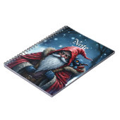 Frostbite Santa & His Mischief Elf. Notizblock (Linke Seite)