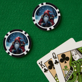 Frostbite Santa und sein Elf der Missetaten. Pokerchips