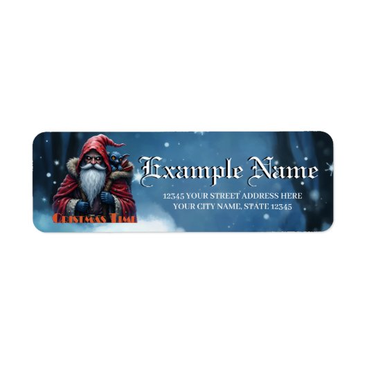 Frostbite Santa und sein Schabernack-Elf. (Vorne)