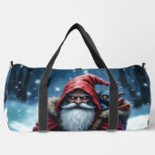 Frostbite Santa und sein Schabernack-Elf. Duffle Bag (Vorderseite)
