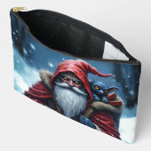 Frostbite Santa und sein Schabernack-Elf. Zubehörtasche (Offen)