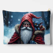 Frostbite Santa und sein Schabernack-Elf. Zubehörtasche (Rückseite)