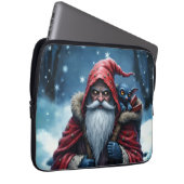 Frostbite Santa und sein Unheil bringender Elf. Laptopschutzhülle (Vorne Rechts)