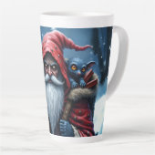 Frostbite Santa und sein Unheil bringender Elf. Milchtasse (Rechte Ecke)