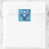Frostborn Sentinel Quadratischer Aufkleber (Tasche)