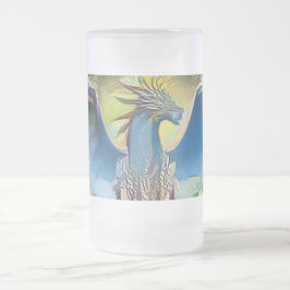Frostdrache Mattglas Bierglas