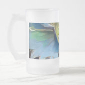 Frostdrache Mattglas Bierglas (Links)