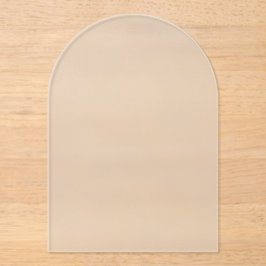 Frosted Arch Acrylic Invitations for Special Event Acryleinladungen