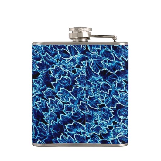 Frosted Blue Ivy Cool Flachmann (Rückseite)