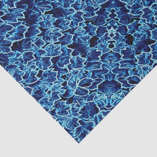 Frosted Blue Ivy Seidenpapier (Ausschnitt)