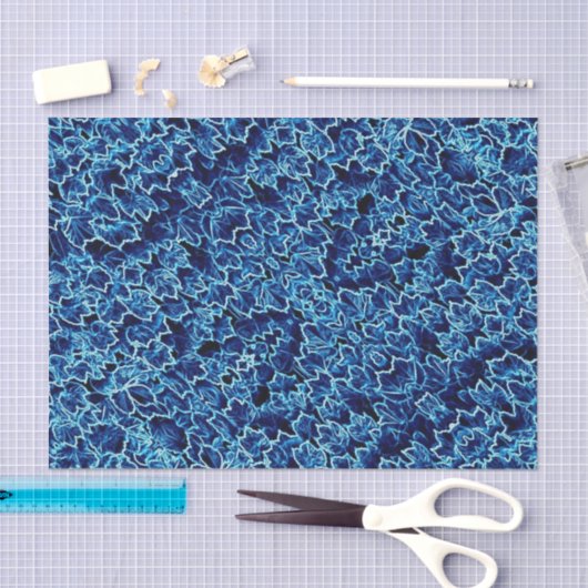 Frosted Blue Ivy Seidenpapier (Handwerk)