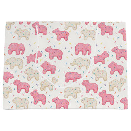 Frosted Circus Animal Cookie Große Geschenktüte